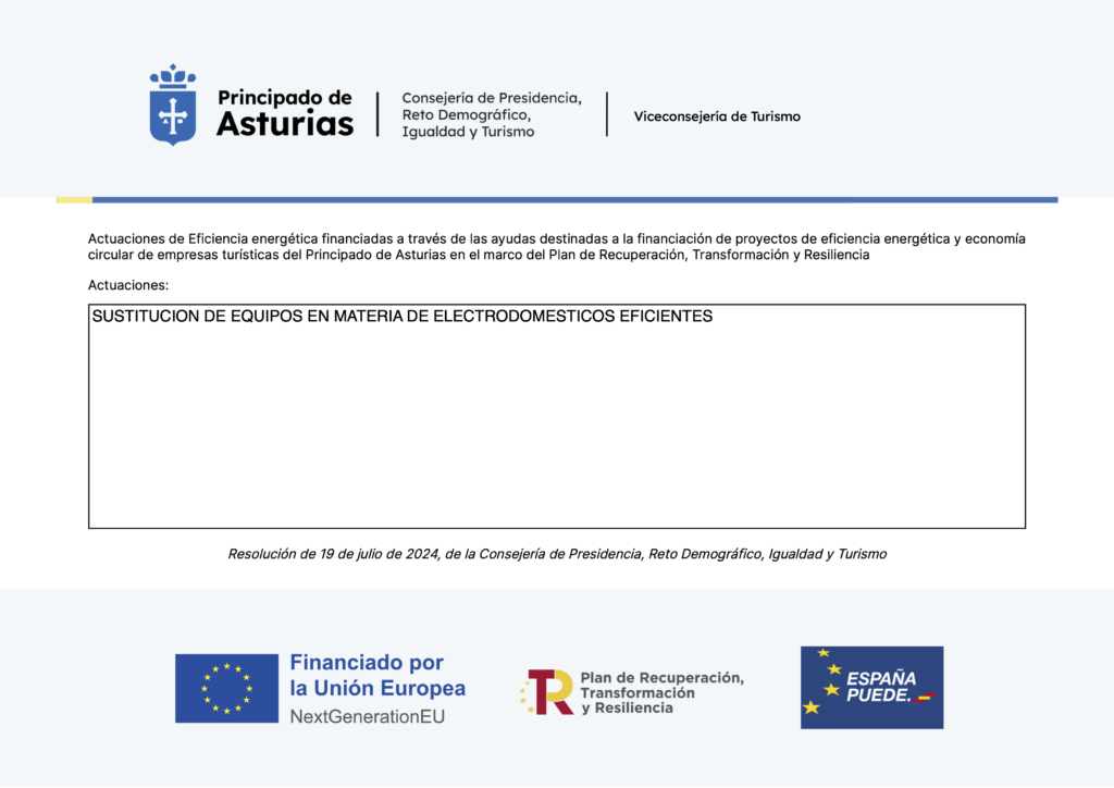 Funding Principality of Asturias